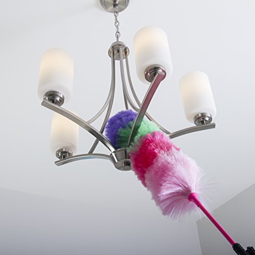 SCC LARGE 27"" Static Duster W Bonus 35"" Extension Pole Electrostatic Feather A 734869043327 eBay