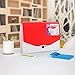 Comix Expanding File 13 Pockets Legal/A4/ Letter size Document Organizer Jacket - (A1347) (Red)