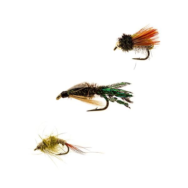 Manefish-Nymph-Flies-Army-15-Essential-Nymph-Flies-Perfect-for-Trout-Bass-and-Bluegill