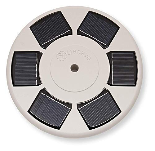 Deluxe Solar Flag Pole Light, Flag Light, LED Downlight for Most 15 to 25 Ft In-Ground Flag Poles, Fits 0.5" Wide Flag Ornament Spindles (Renewed) - Thumbnail 2