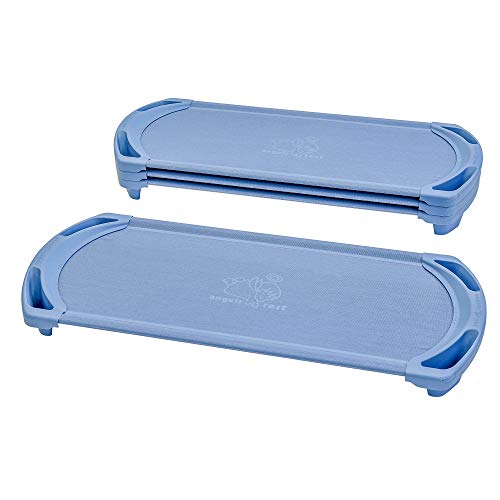 Angeles SpaceLine Cots Standard Size, Set4, Wedgewood Blue, AFB5735AWW