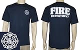 Firefighter Duty T-shirt (Navy Blue)