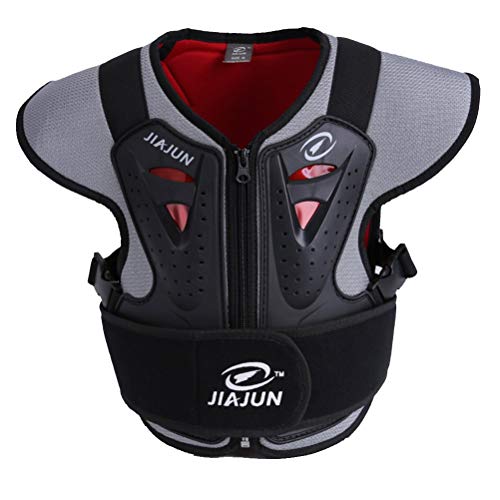image for Takuey Children Motorcycle Armor Vest Kids Sports Chest Back Spine Pro
