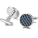 Jstyle Carbon Fiber Cufflinks and Studs for Men Tuxedo Shirts Business Wedding