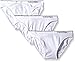 Calvin Klein Women's Seamless Bikini Panty, White, Medium (Pack of 3)
