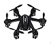 TOZO® MJX X901 Hexa Copter 2.4GHz 6 Axis RC Remote Control Mini Hexacopter UFO Drone quadcopter with 3D Roll Helicopter (Without Camera - Black)