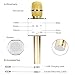 CrazyFire Wireless Karaoke Microphone,Bluetooth Handheld Karaoke Speakers Portable KTV Cellphone Microphone Voice Speaker with 2600mAh Battery for iPhone iPad iPod Android Phone