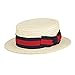 Scala Men's Dress Straw 1 Piece 10/11Mm Laichow Braid Boater Hat (Large)
