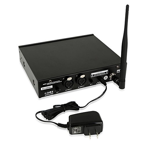 Pyle Audio In Ear Monitor and Receiver System, 100 Preset Selectable