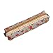 Polytree 4pcs Retro Flower Floral Lace Pencil Pen Case Cosmetic Makeup Bag Zipper Pouch Purse