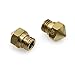 Witobt MK10 M7 0.4mm Extruder Upgrade Brass Wear Resistant Nozzle for Makerbot RepRap 3D Printer (Pack of 5pcs)