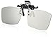 ED 2 Pack CINEMA Clip-On 3D GLASSES For LG 3D TVs - Adult Sized Passive Circular Polarized 3D Glasses