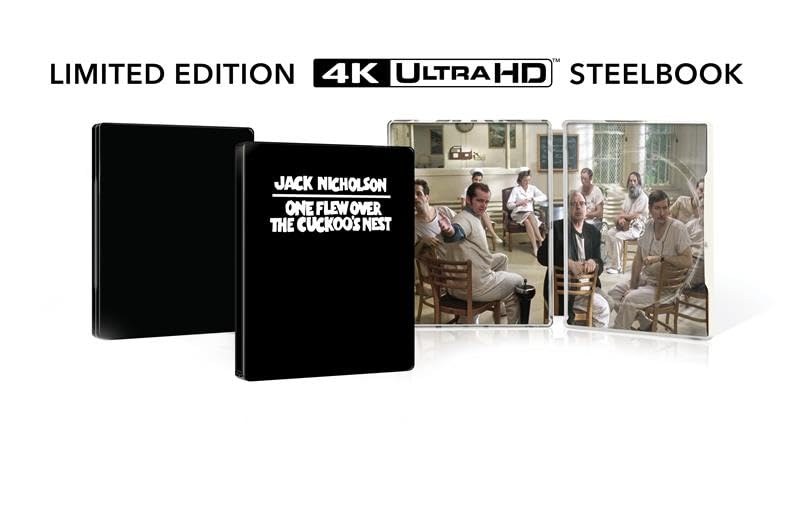One Flew Over the Cuckoo's Nest (Limited Edition 4K Ultra HD + Digital Steelbook)