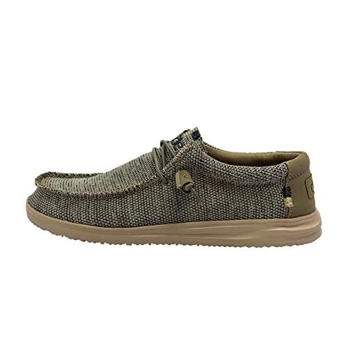 Hey Dude Men's Wally Free Beige Size 8 