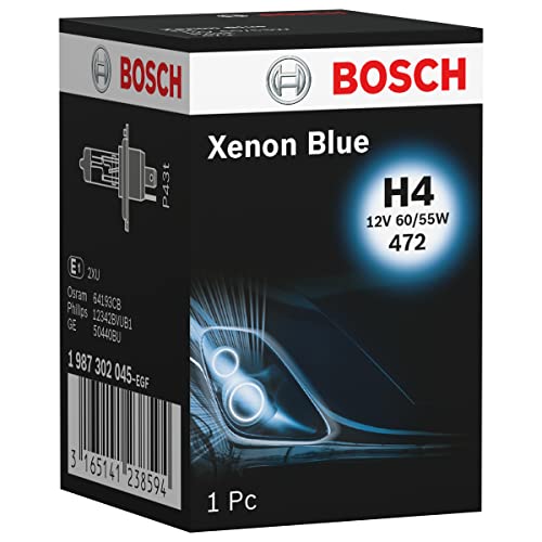 Bosch Lampe de phare Xenon Blue H4 12V 60/55W
