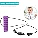 3 Pack Sensory Chewing Necklace for ADHD, Teething, Autism, Biting, Oral Motor Chewy Stick/Tube Toy Jewelry for Boys, Girls, Adults, Toddlers(Blue, Green, Purple) by Accmor