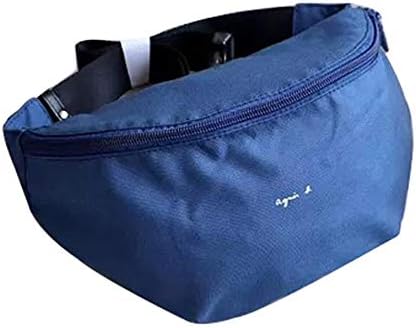 Amazon アニエスベー Agnes B Voyage ウエストポーチ ボディーバッグ メンズ レディース ショルダーバッグ 斜め掛け ランニングポーチ スポーツ カジュアル 防水 通勤 通学 アウトドア ブランド ブルー 並行輸入品 Agnes B アニエスベー ウエストバッグ