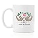 Hang with You Sloth | Coffee Mug 11 oz - birthday, unique, graduation, perfect, anniversary, personalized, bridal shower, wedding, engagement, funny, Valentine, sentimental gifts for her