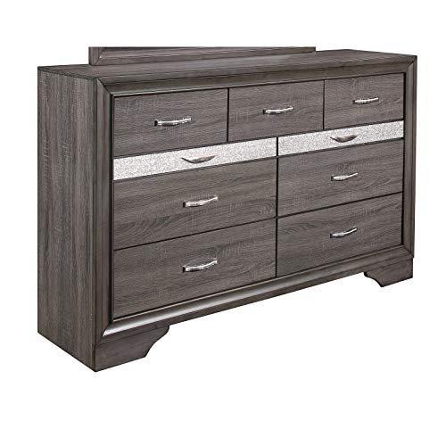 Quast 9 Drawer Double Dresser, Assembled, Adult Assembly Required No