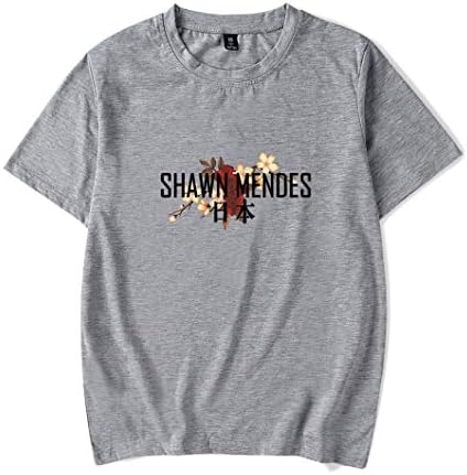 Ricxiaoh Singer Shawn Mendes Graphic Print Unisex Commemorative Top Fan Support T-Shirt Musice Tee