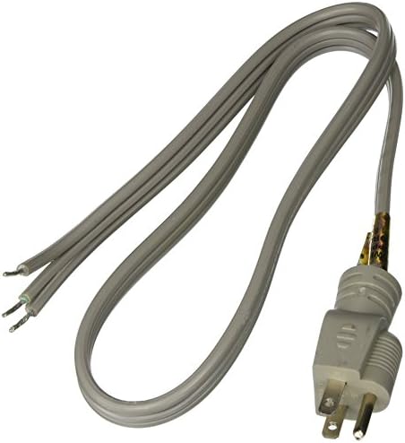 Certified Appliance Accessories 15-Amp Straight-Plug Appliance Power Cord 3Ft