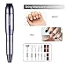 Portable Electric Nail Drill Machine Lightweight Handpiece Grinder E File for Natural Nails Adjustable Speed Nail Drill Kit Set Professional Acrylic Gel Tool with Brush(Charcoal Gray)