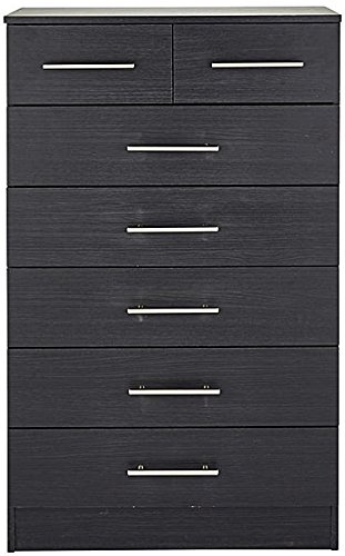 Wood 7 Draws Tall Wide Cheap Bedroom Furniture Devoted2home 5 2