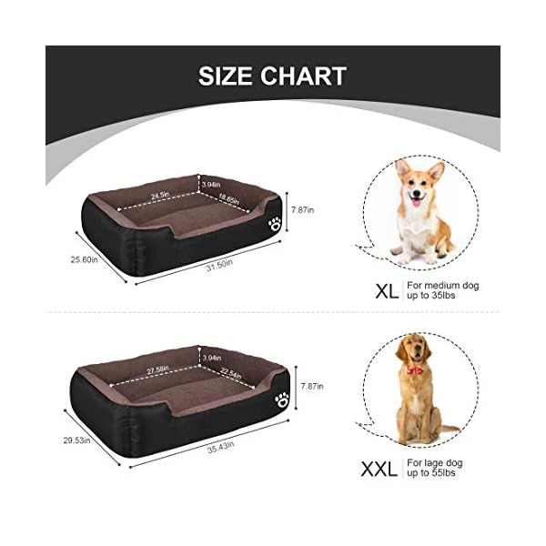 large durable dog bed