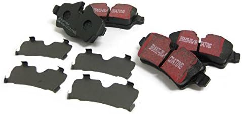 Mini Cooper, Cooper S EBC ULTIMAX Replacement Rear Brake Pads - R55, R56, R57, R58, R59