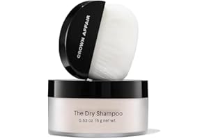 CROWN AFFAIR - The Dry Shampoo, All Hair Types, A Volumizing, Nutrient-Rich Dry Shampoo That Gives The Illusion of Just-Washed Strands, Off-white, 0.53 Ounce (Pack of 1)