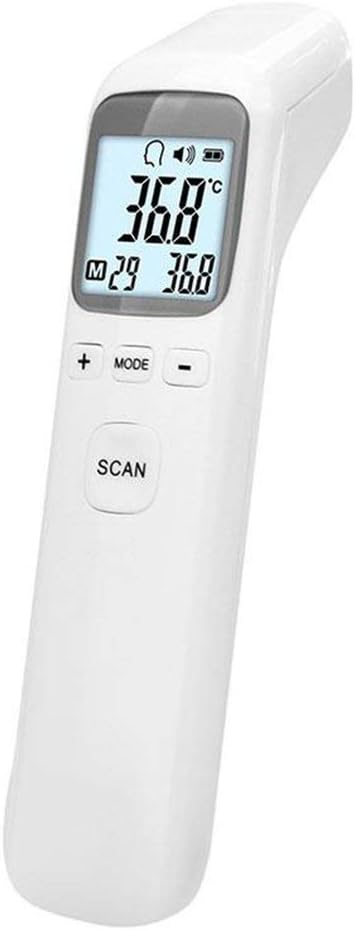 Forehead Thermometer for Fever, Digital Medical Infrared Thermometer for Baby, Kids and Adults, Non-Contact Temporal Thermometer with Instant Accurate Reading, Fever Alarm and Memory Function