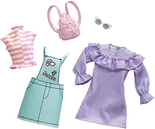 Barbie Fashion 2-Pack Pastel and Patchwork