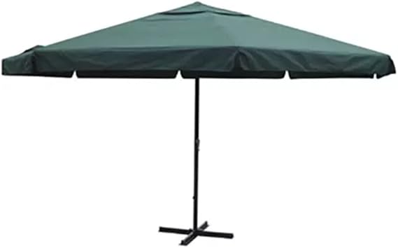 Nishore Sonnenschirm Gartenschirm Schirm Aluminium Ø 5 m mit 8 Alu