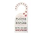 Bride Shower Gift - Bride Canvas Tote and Honeymoon Survival Kit (Bride and Groom Luggage Tags, Cup Holders and Do Not Disturb Door Hanger) Bundle of 4 Items