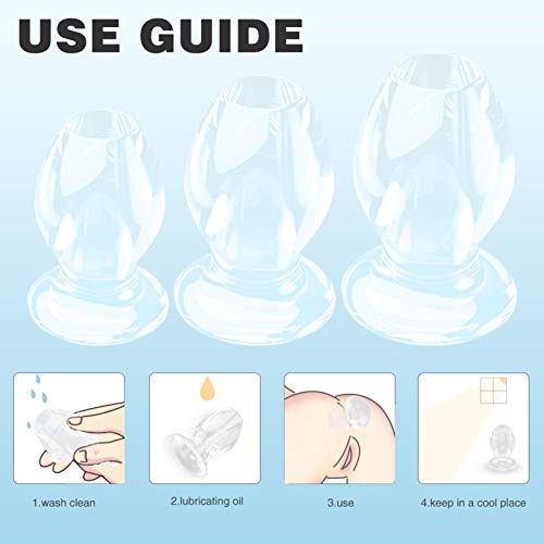 LOVEZ-Plug-Anale-3-Pezzi-Set-u-TT-PL-ug-n-le-gttl-stimolatore-Anale-Materiale-di-Sicurezza-Facile-da-Inserire-per-la-dilatazione-Anali-e-la-masturbazione-O-47-52-58-mm