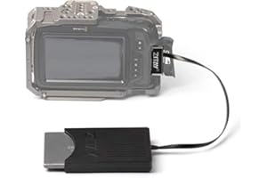 ZITAY CFast to SSD, CFast 2.0 Memory Card to 2.5" SATA 3 Hard Drive Card Adapter, CFast SSD Converter Compatible for Red Komo