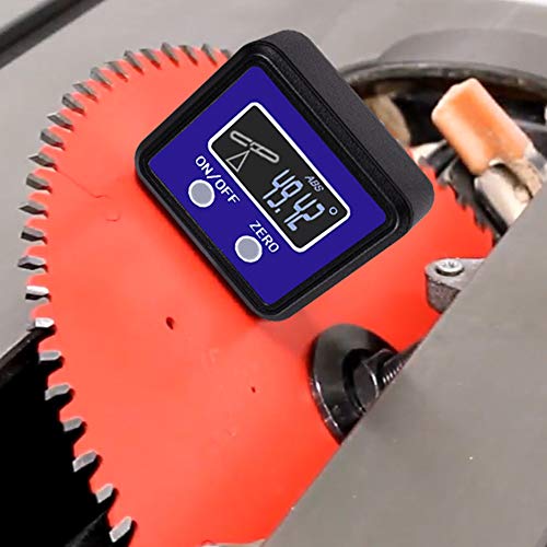 Angle Gauge, eOUTIL Digital Protractor/Inclinometer/Angle Finder with VGroove Base