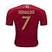 Portugal World Cup 2018 18 Kid Youth Replica C. Ronaldo Jersey Kit : Shirt, Short, Socks, Bag, PVC Key