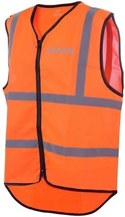 Proviz Men's Cycling Vest, Safety Orange, Large