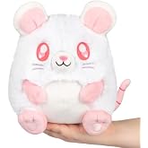 Squishable - Mini White Rat - Spooky Collection - 9 in - Soft Toy Collectible Stuffed Animal