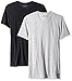 Under Armour Men's Core Crew Undershirt – 2-Pack, True Gray Heather (025)/Black, Large