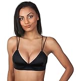 Seamless Sexy Laser Cut Multi-Strap Wireless Triangle Bra Bralette Crop Top