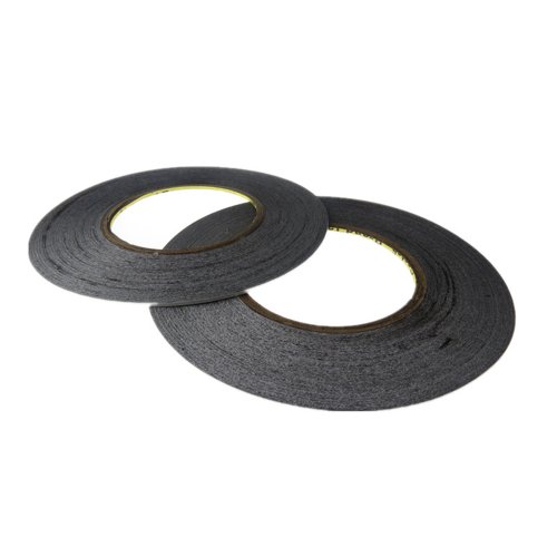 Niutop Double Sided Adhesive Tape 1mm Wide and 50 Meter Long for Repair Touch Screen Tablets Digitizer LCD Screen Display Professional Kit Incl use iPhone, iPad, Samsung, Huawei and so on(1mm Black)