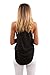 Pxmoda Women Summer Sleeveless Vest T Shirt Blouse Casual Stretch Spaghetti Strap Tank Solid Tops, X-Large, Black