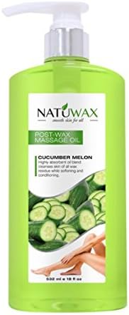 Natuwax 18 oz Post-Wax Oil (Cucumber)