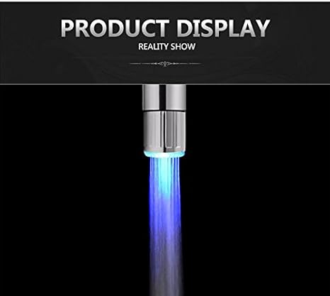 Branxin Tm Led Faucet Aerator 3 Color Water Power Shower Tap
