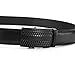 Xhtang Men's Ratchet Belt Automatic Buckle Genuine Leather 35mm Wide M