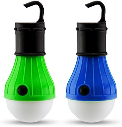 Astorn 2 PC Camping Lights | Portable LED Light Bulb Fixtures for Camping & Backpacking | Battery Powered Outdoor Hanging Lights | Dimmable LED Light Bulb Camping Lantern Lights