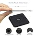 Wireless Charger, Qi Wireless Fast Charging Pad Station Mat 10W Compatible iPhone X XS XR MAX 8 8 Plus Samsung Galaxy S10 S9 S8 S7 Note 9 5 Nexus LG G6 G7 G8 V30 V35 V40 QC 3.0 AC Adapter Included Pad
