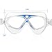 Swim Goggles, Amazer Clear Swimming Goggles Swim Mask with Clear Vision Anti Fog UV Protection No Leak Come Easy to Adjust with Free Protection Case for Adult Men Women Youth Junior 